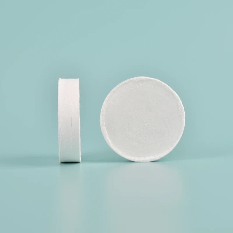 100 Mini Compressed Cotton Towel Tablets